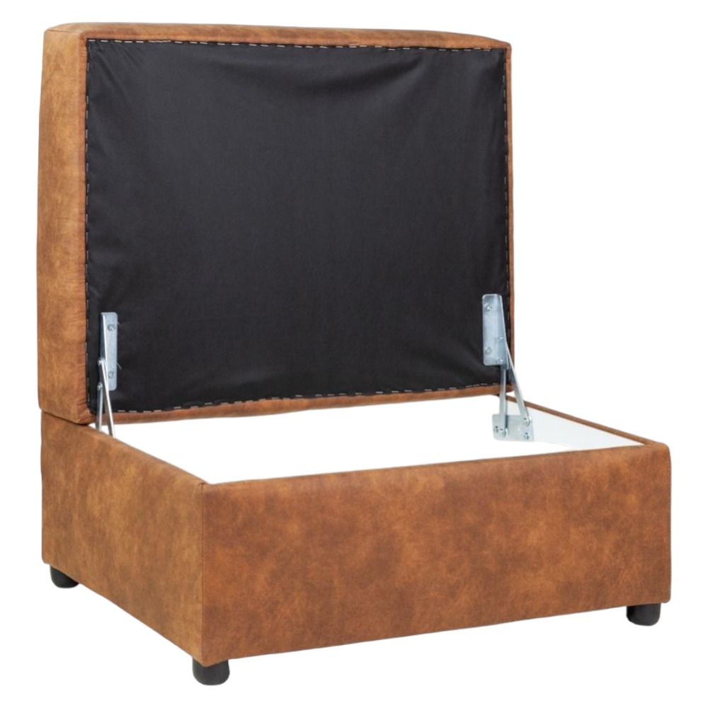 Product photograph of Oakland Tufted Footstool from Choice Furniture Superstore.