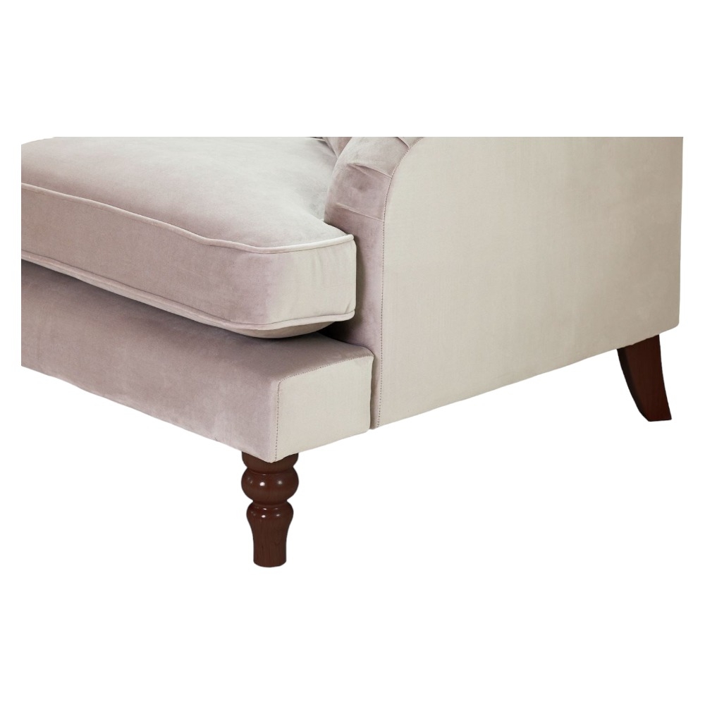 Product photograph of Rupert Beige Tufted 2 Seater Sofa from Choice Furniture Superstore.