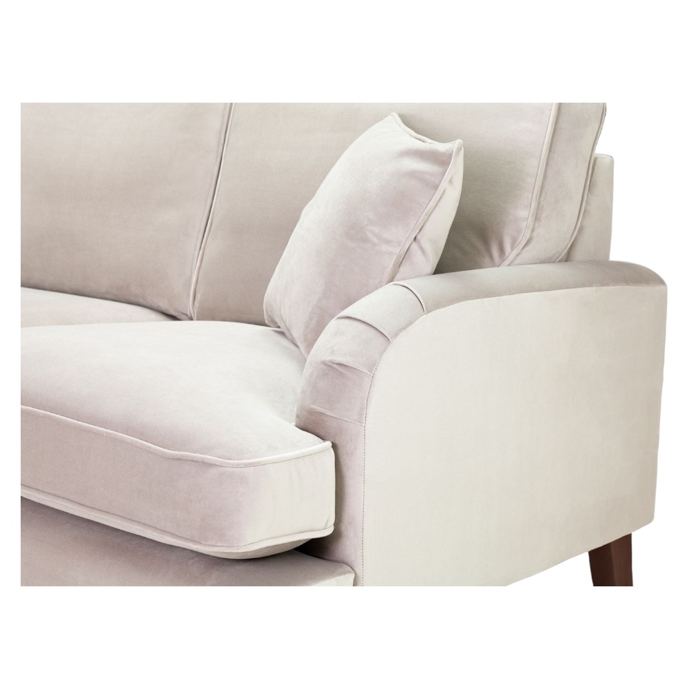 Product photograph of Rupert Beige Footstool from Choice Furniture Superstore.