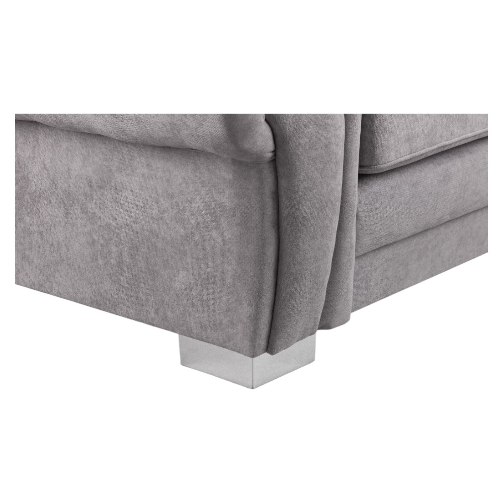 Product photograph of Verona Tufted Left Hand Facing Corner Sofabed from Choice Furniture Superstore.