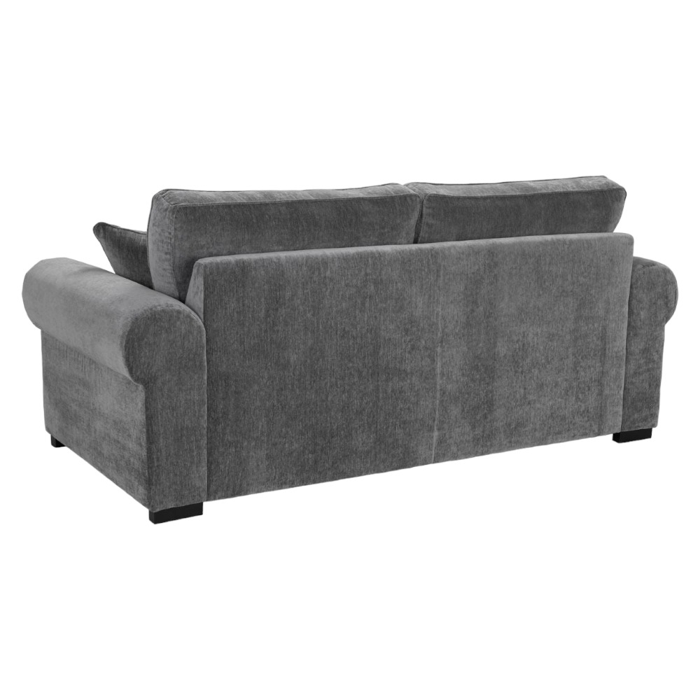 Product photograph of Willow Grey Tufted 3 Seater Sofa from Choice Furniture Superstore.