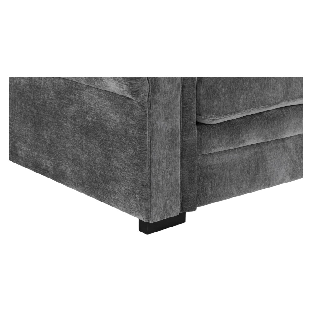 Product photograph of Willow Grey Tufted Footstool from Choice Furniture Superstore.