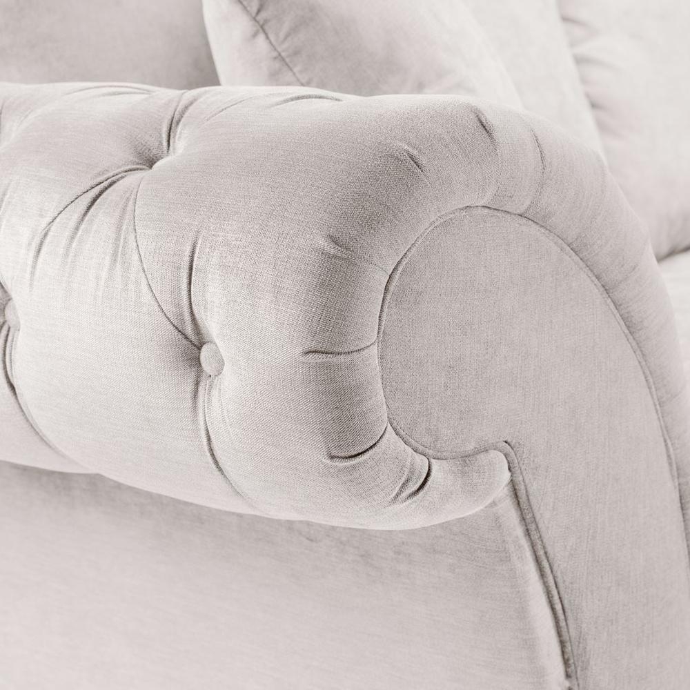 Product photograph of Windsor Fullback Stone Left Hand Facing Corner Sofa from Choice Furniture Superstore.