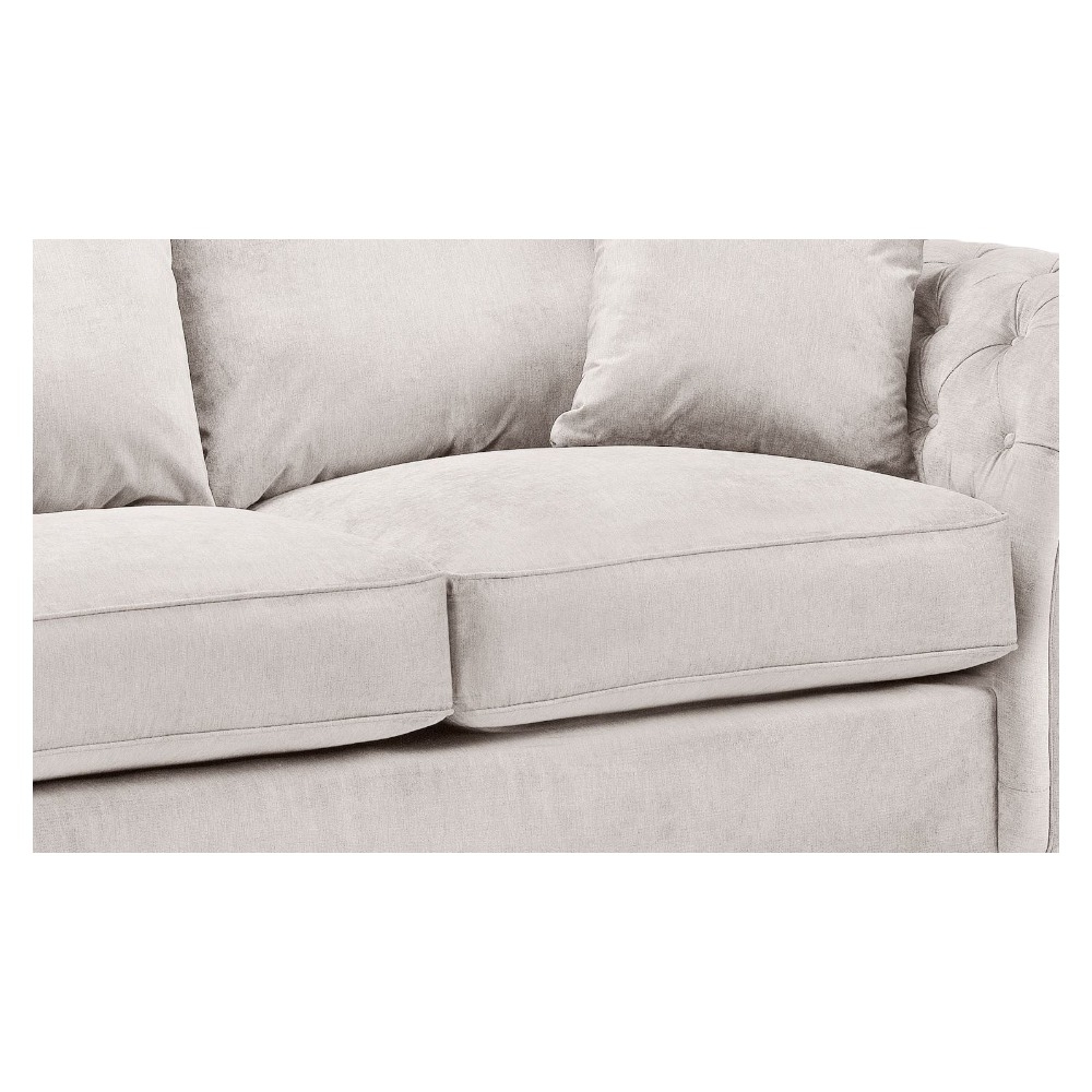 Product photograph of Windsor Fullback Stone Left Hand Facing Corner Sofa from Choice Furniture Superstore.