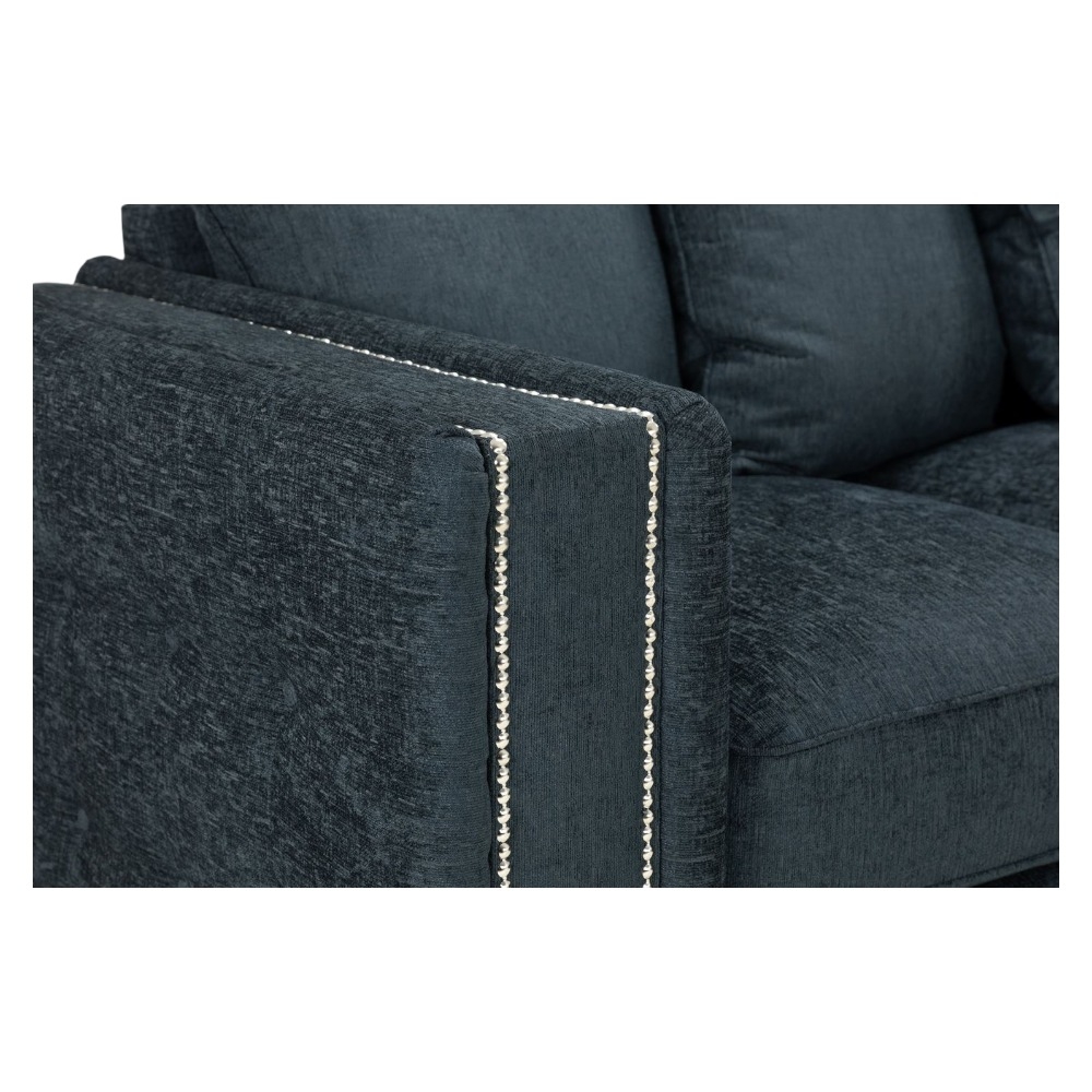 Product photograph of Bentley Charcoal Universal Corner Sofa from Choice Furniture Superstore.