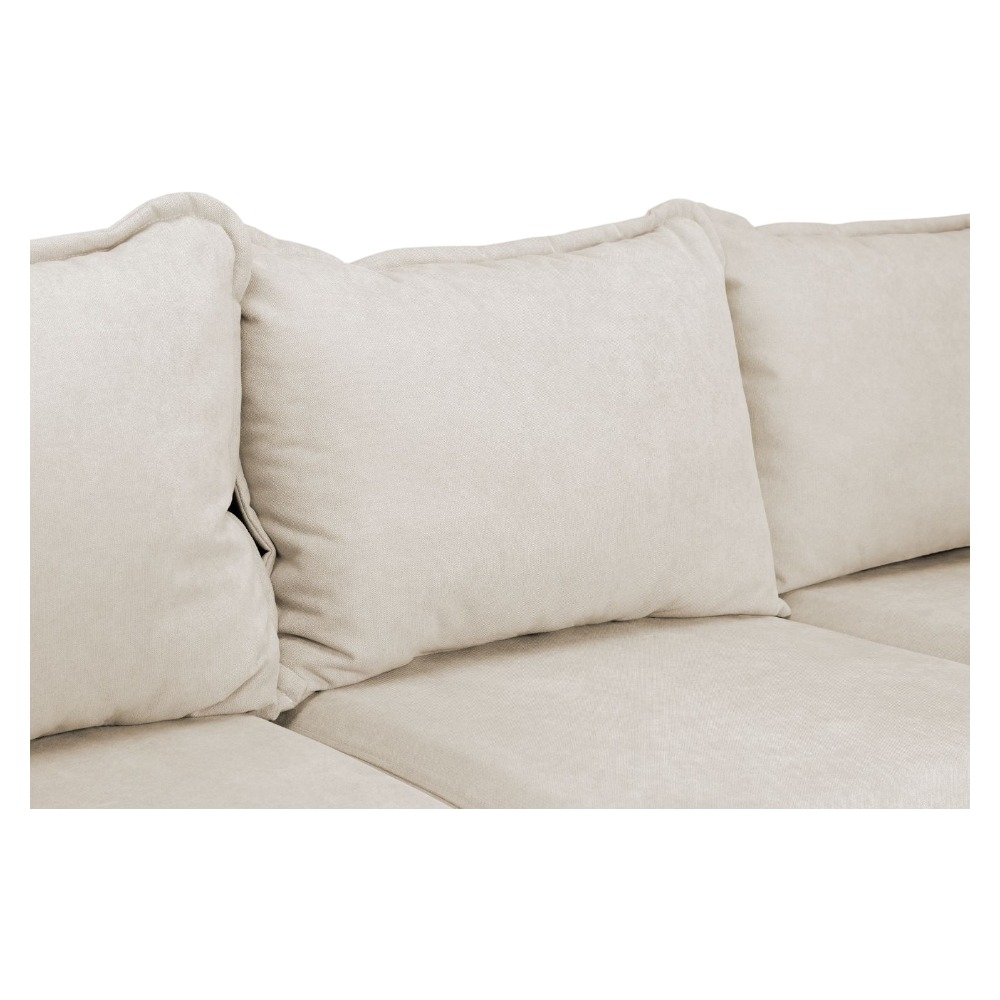 Product photograph of Briar Beige Left Hand Facing Corner Sofa from Choice Furniture Superstore.