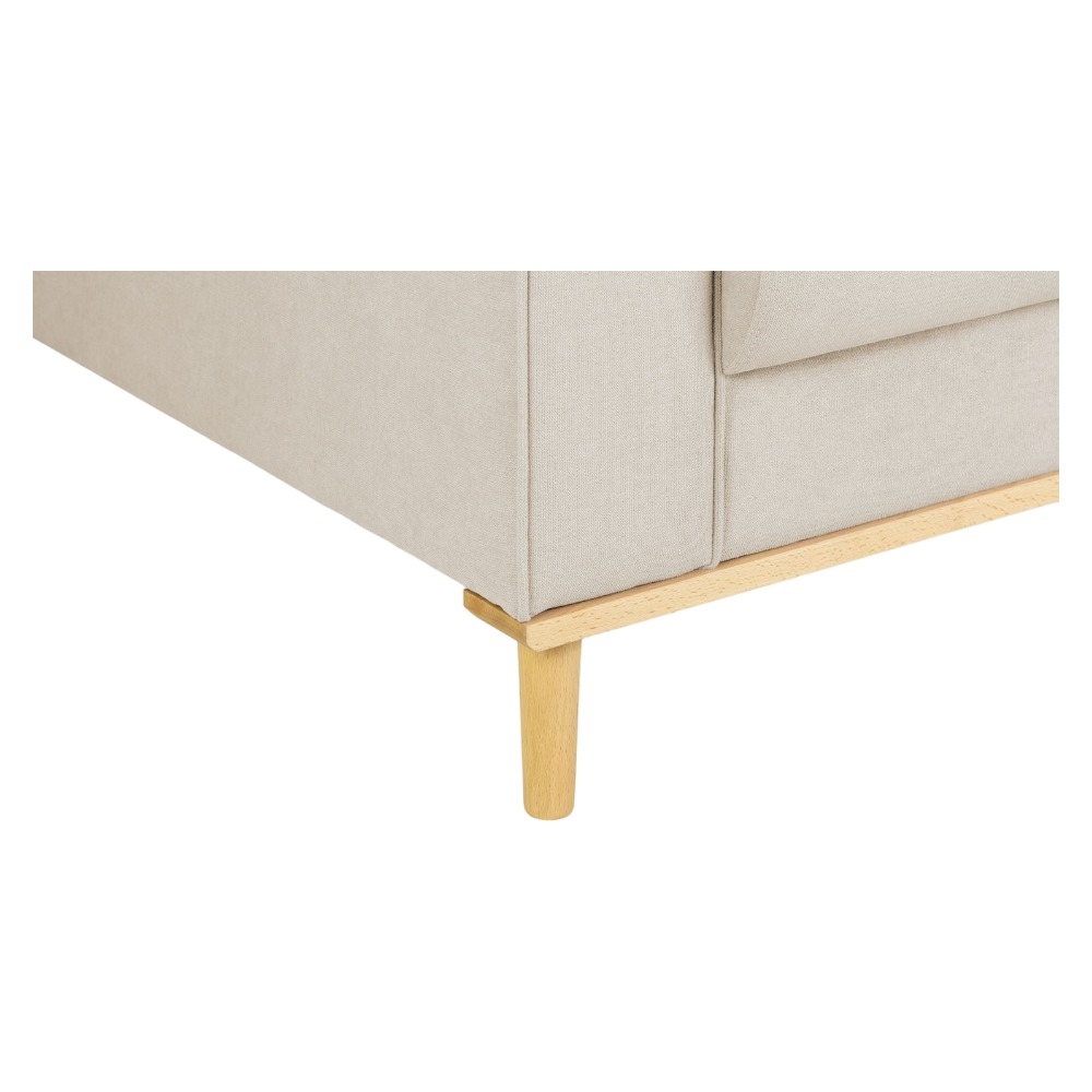 Product photograph of Briar Beige Left Hand Facing Corner Sofa from Choice Furniture Superstore.