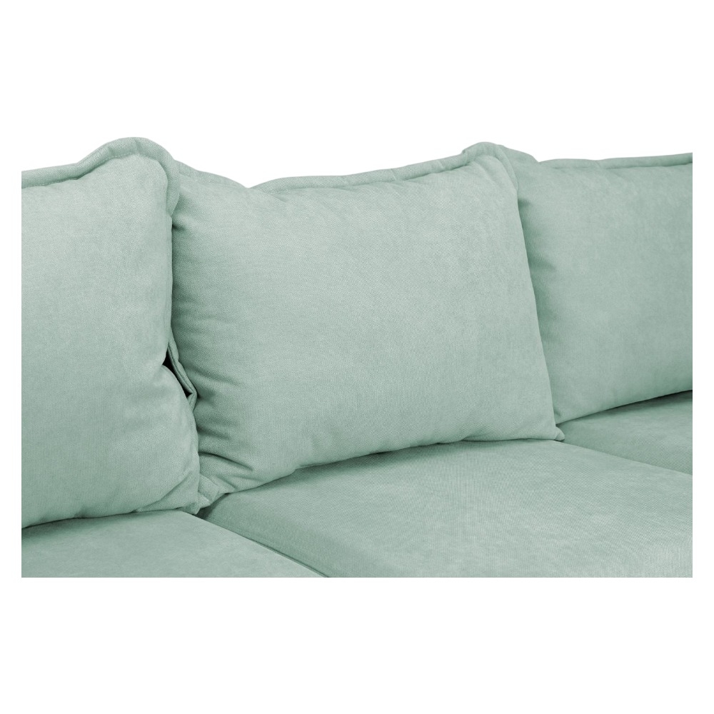 Product photograph of Briar Blue Left Hand Facing Corner Sofa from Choice Furniture Superstore.