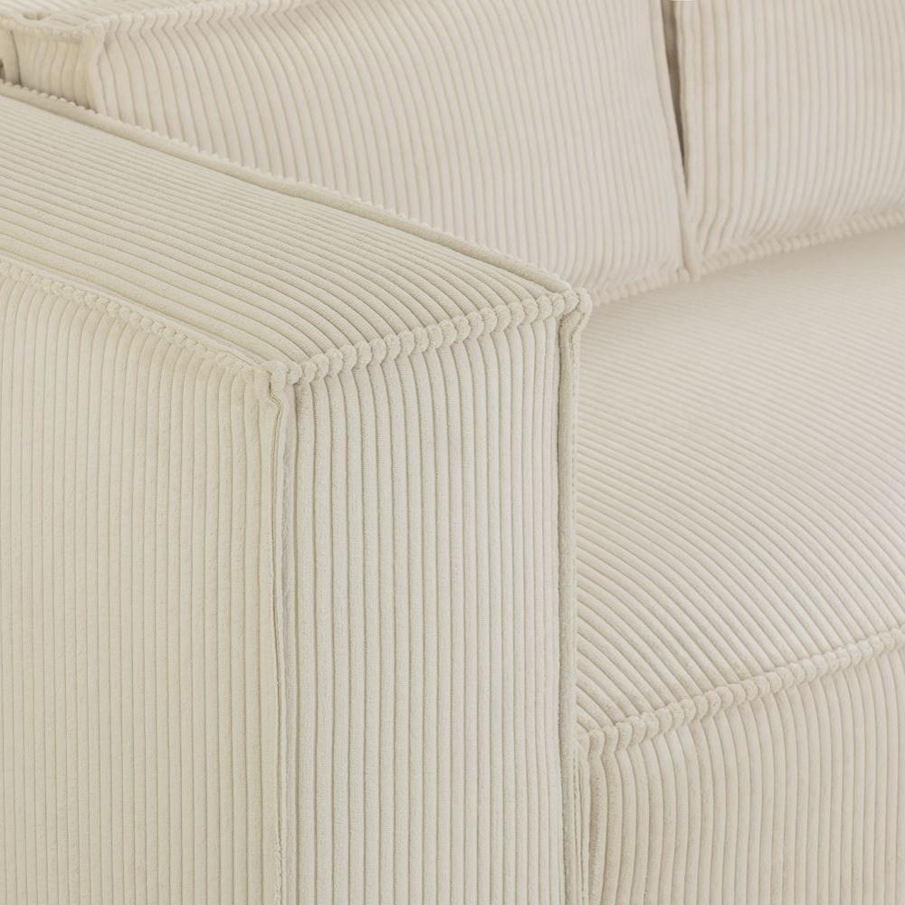 Product photograph of Chloe Natural Right Hand Facing Corner Sofa from Choice Furniture Superstore.