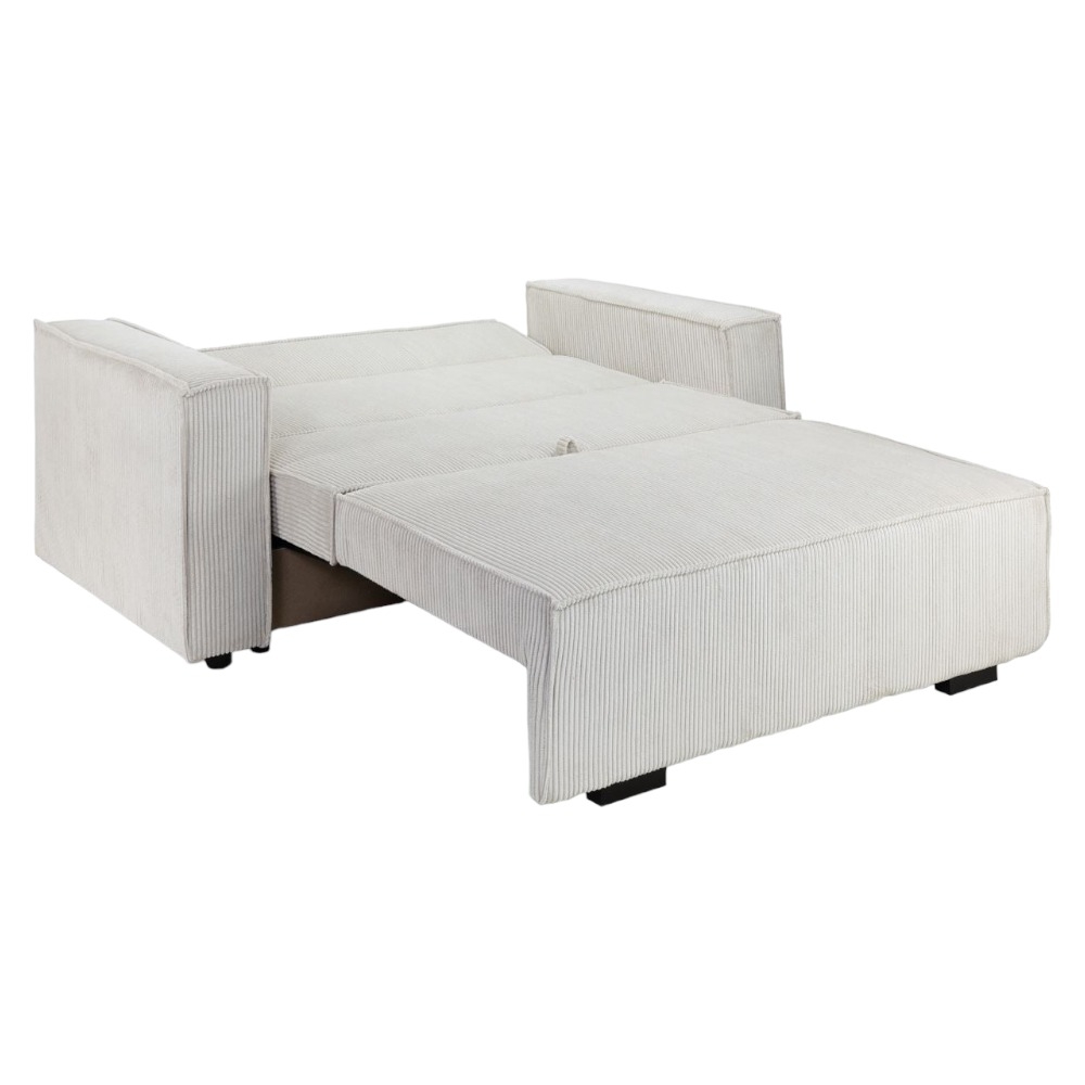 Product photograph of Cassia Beige 2 Seater Sofabed With Storage from Choice Furniture Superstore.