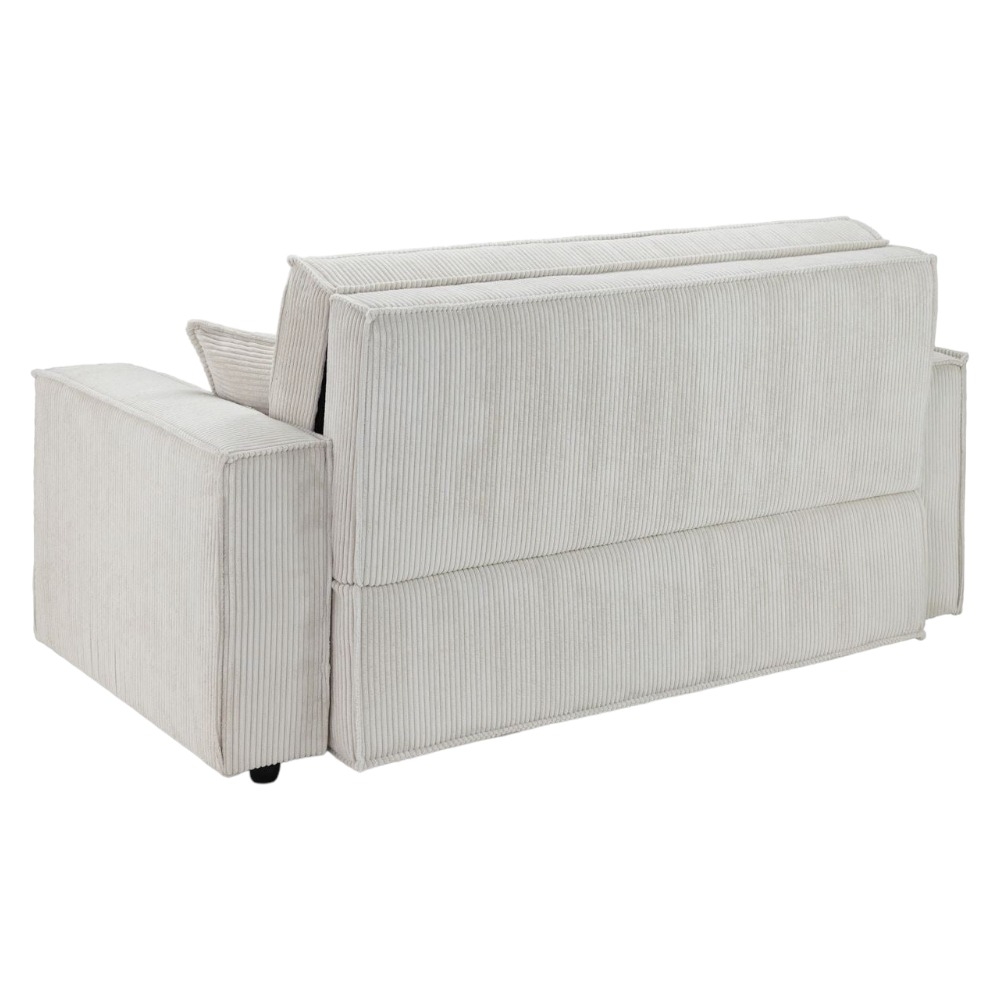 Product photograph of Cassia Beige 2 Seater Sofabed With Storage from Choice Furniture Superstore.