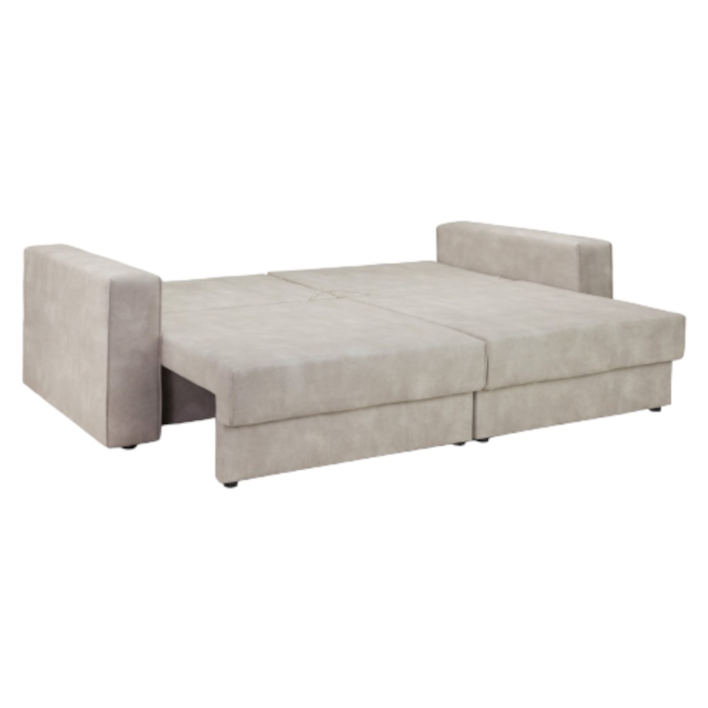 Product photograph of Clover Beige 4 Seater Sofabed With Storage from Choice Furniture Superstore.