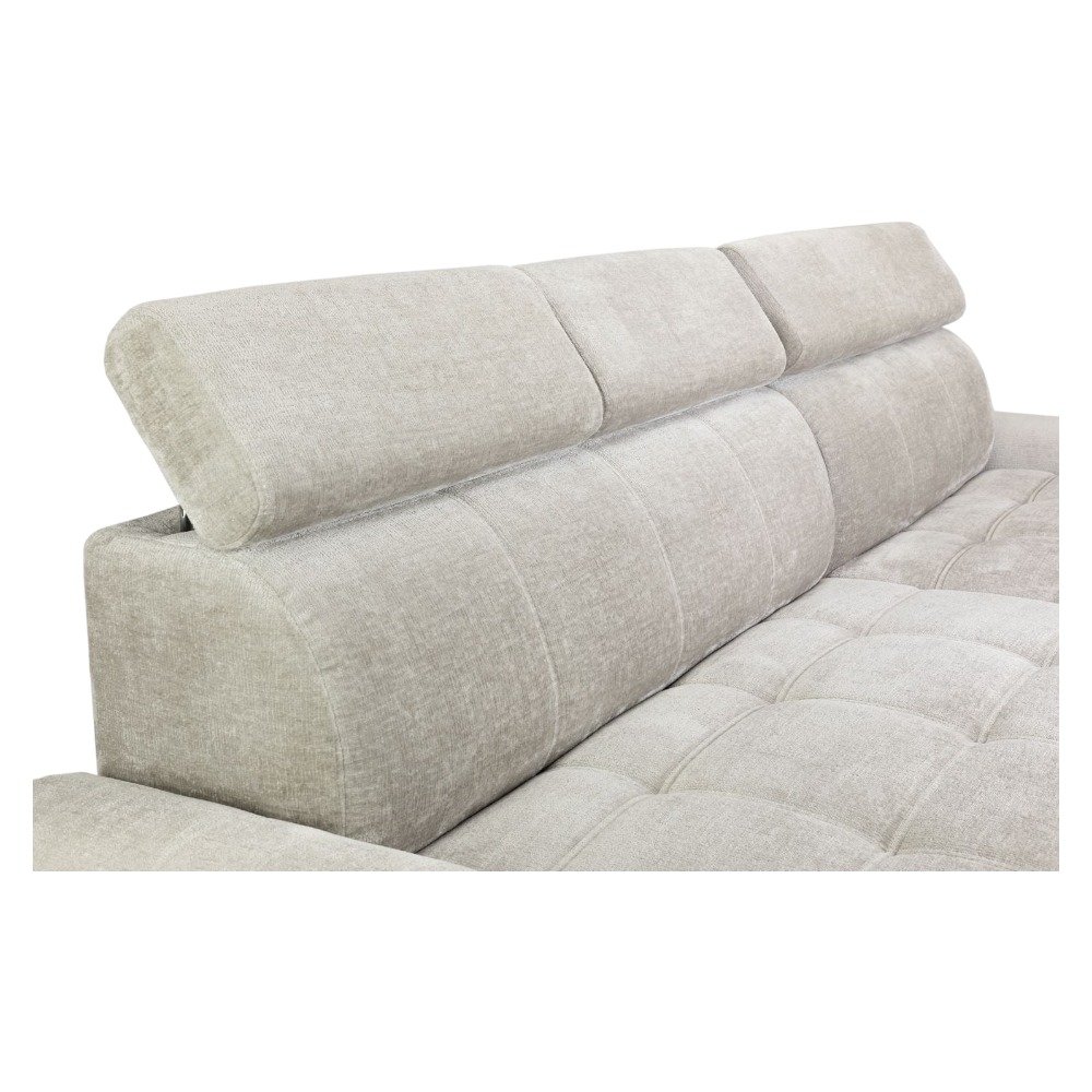 Product photograph of Fenix Mocha Universal Corner Sofabed With Storage from Choice Furniture Superstore.