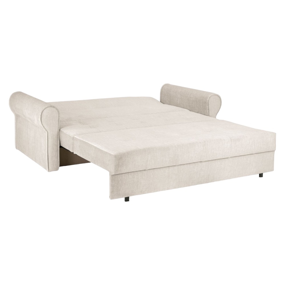 Product photograph of Sorrel Beige 3 Seater Sofabed from Choice Furniture Superstore.