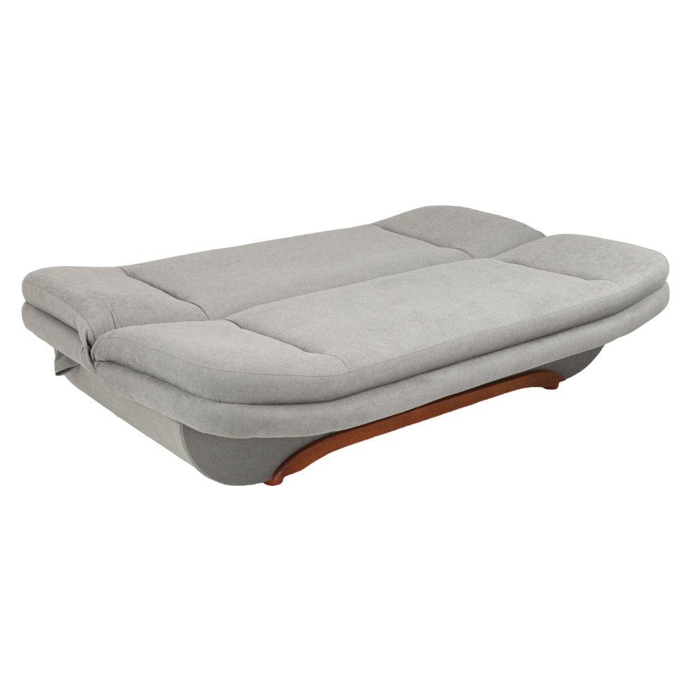 Product photograph of Weronika Grey Tufted Footstool from Choice Furniture Superstore.