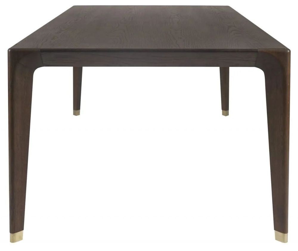 Product photograph of Lisa Walnut 200cm Dining Table - 8 Seater from Choice Furniture Superstore.