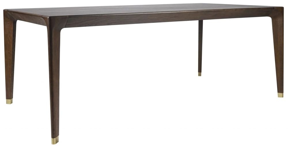 Product photograph of Lisa Walnut 200cm Dining Table - 8 Seater from Choice Furniture Superstore.