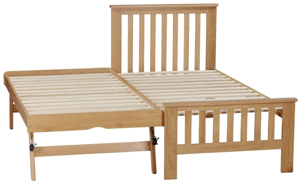Product photograph of Kyoto Eden Contemporary Oak Guest Bed from Choice Furniture Superstore.