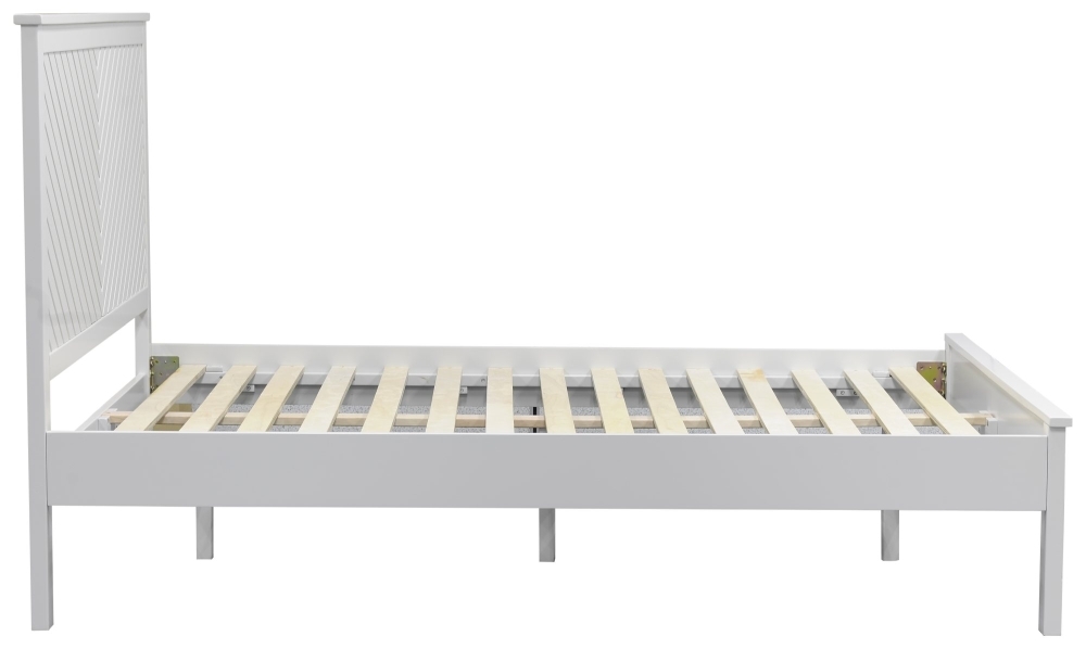 Product photograph of Painted Shaker Chevron Bed from Choice Furniture Superstore.