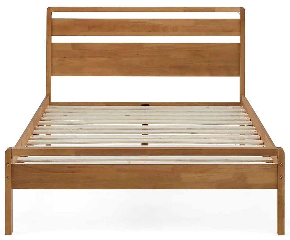 Product photograph of Skandi Mid Century Bed from Choice Furniture Superstore.