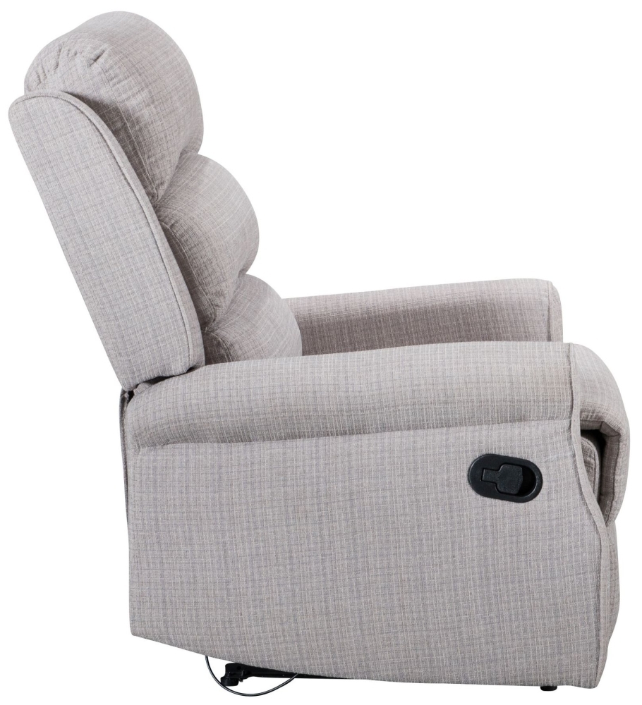 Product photograph of Kyoto Baxter Manual Recliner Chair from Choice Furniture Superstore.