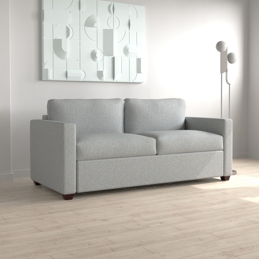 Product photograph of Elliot Carina Ash Fabric 2 Seater Sofa Bed from Choice Furniture Superstore.