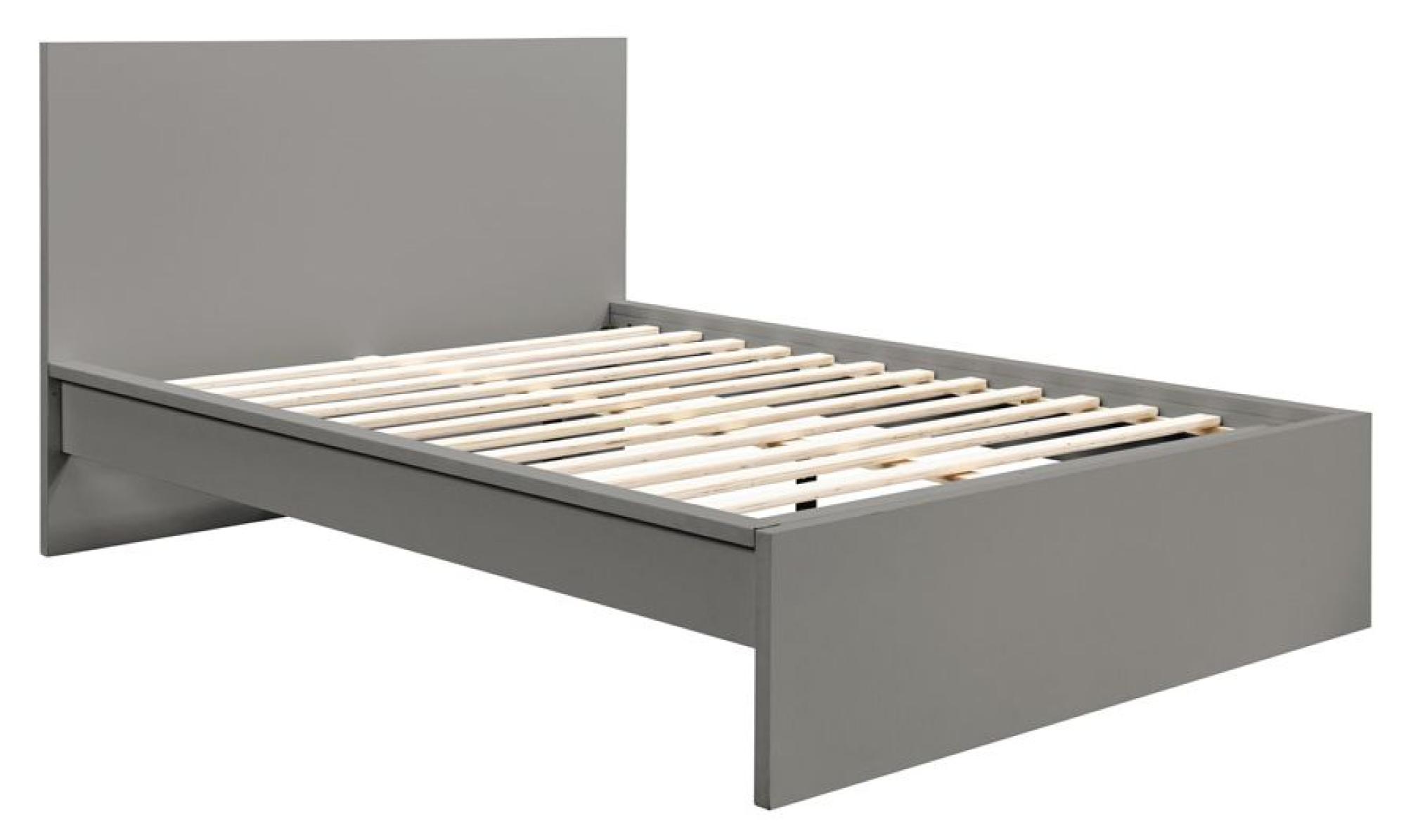 Product photograph of Oslo Grey Bed - Sizes Available from Choice Furniture Superstore.
