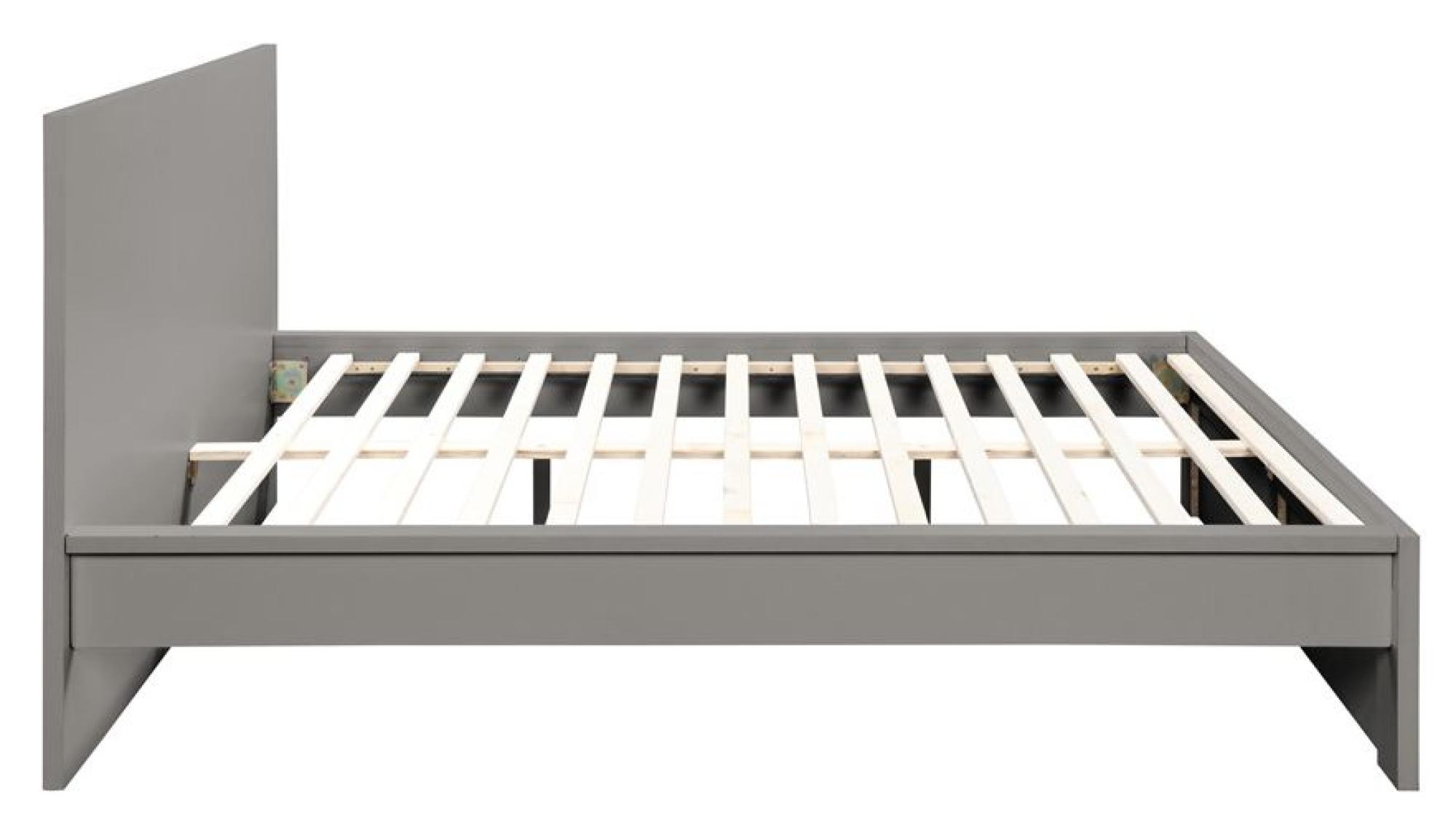 Product photograph of Oslo Grey Bed - Sizes Available from Choice Furniture Superstore.