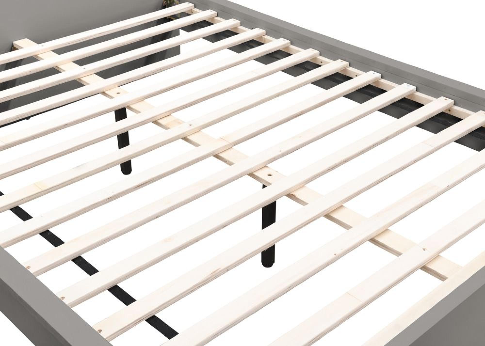 Product photograph of Oslo Grey Bed - Sizes Available from Choice Furniture Superstore.