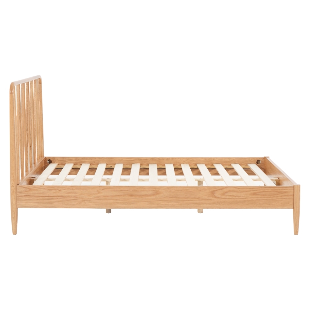 Product photograph of Jesper Oak Bed from Choice Furniture Superstore.
