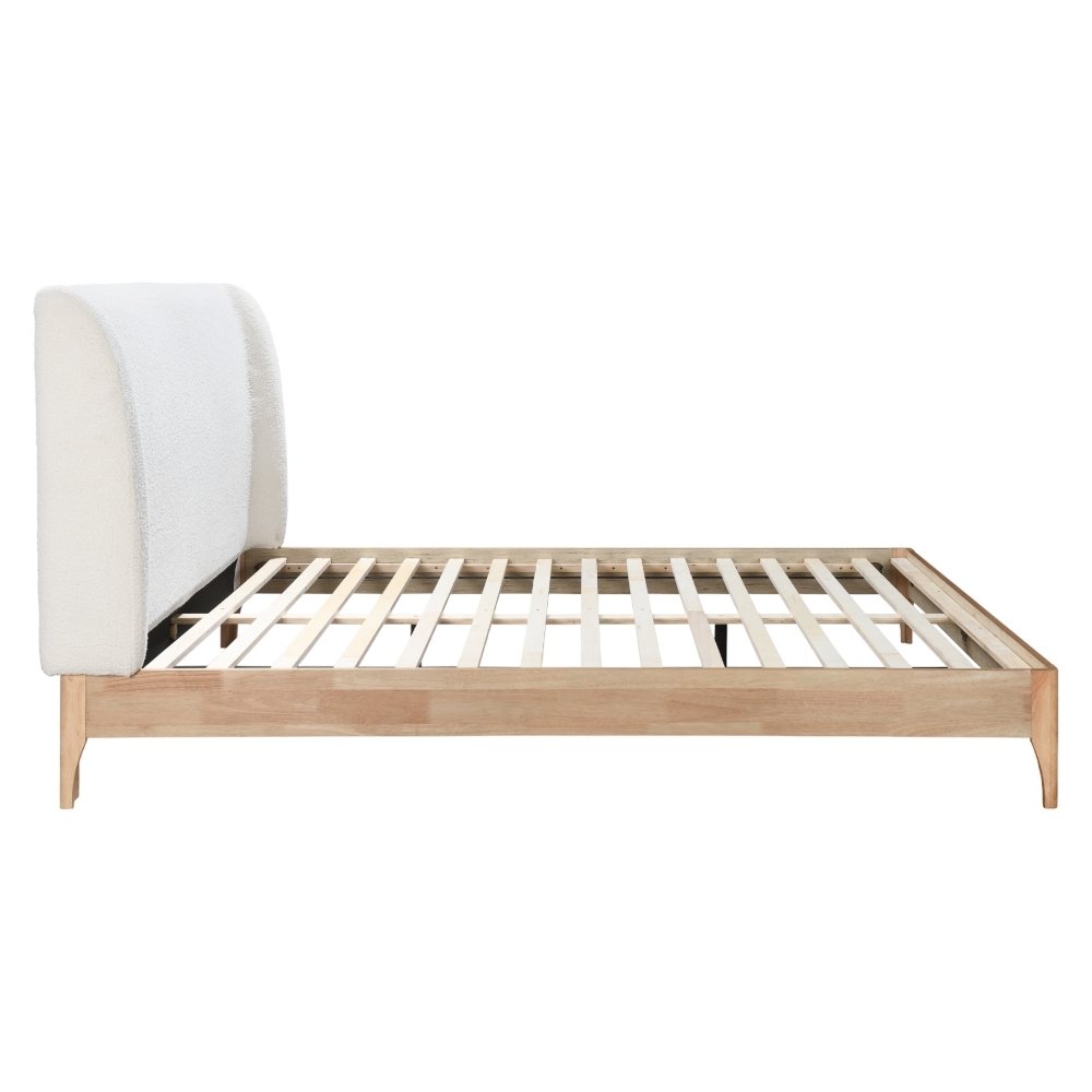 Product photograph of Halfden White Bed from Choice Furniture Superstore.