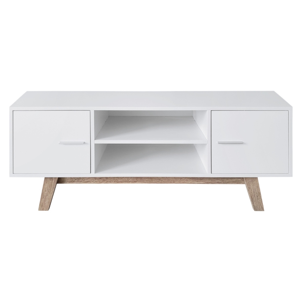 Product photograph of Birlea White Shard Tv Unit from Choice Furniture Superstore.