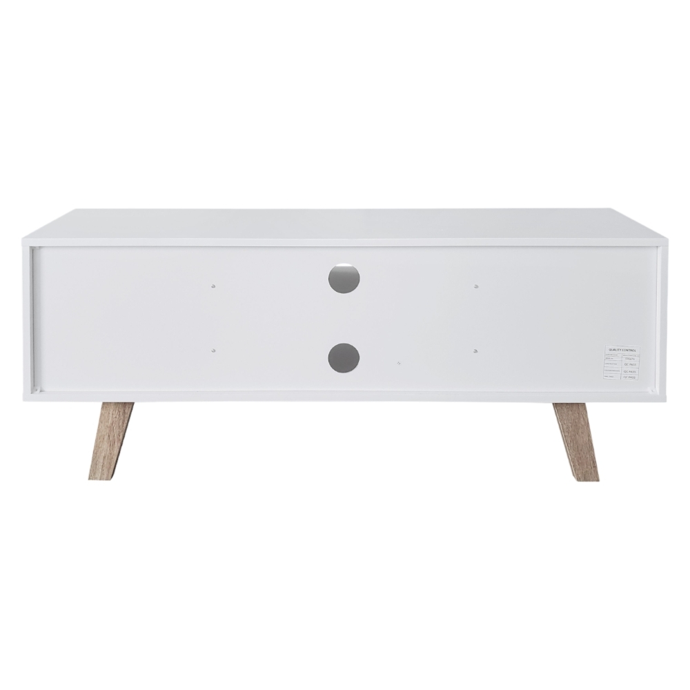 Product photograph of Birlea White Shard Tv Unit from Choice Furniture Superstore.