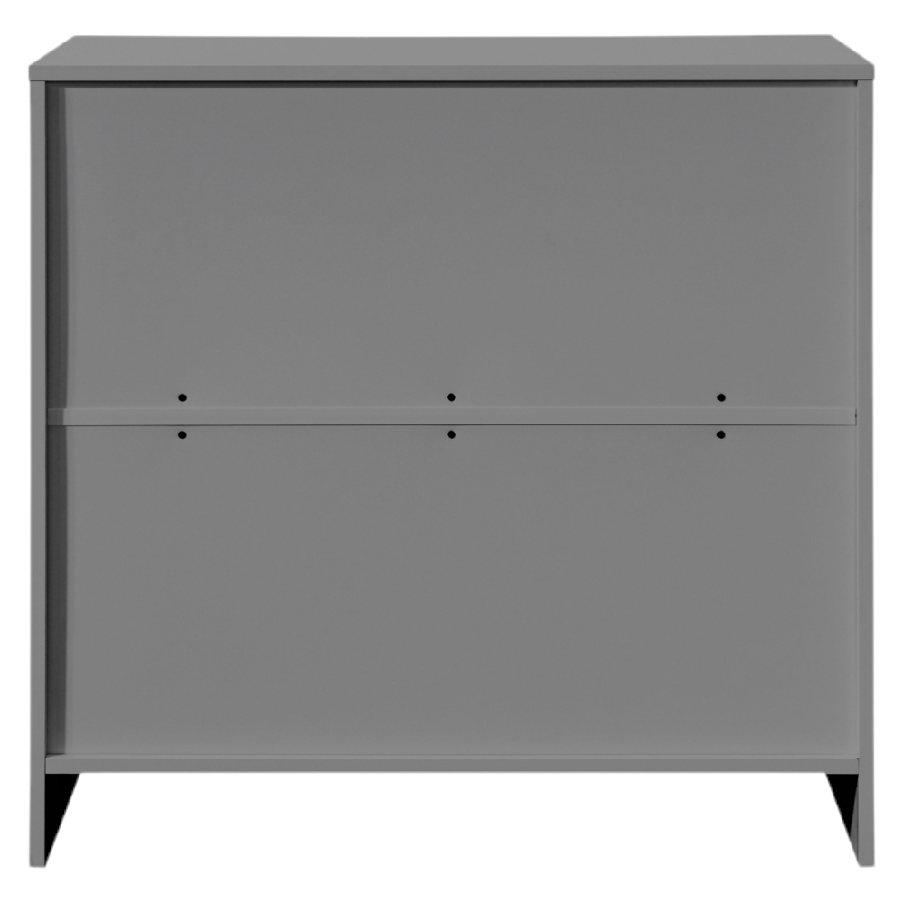 Product photograph of Birlea Oslo Grey 3 Drawer Chest from Choice Furniture Superstore.