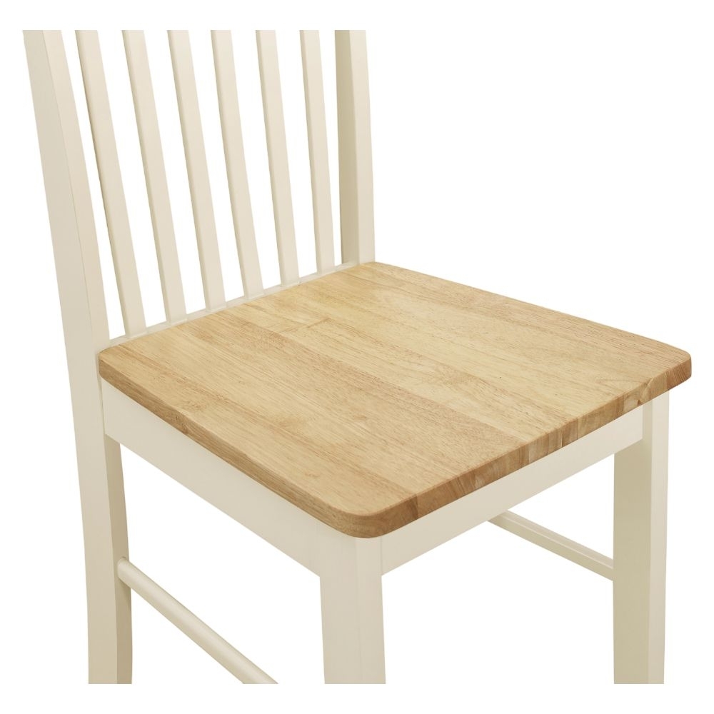 Product photograph of Birlea Chatsworth White Dining Chair Sold In Pairs from Choice Furniture Superstore.