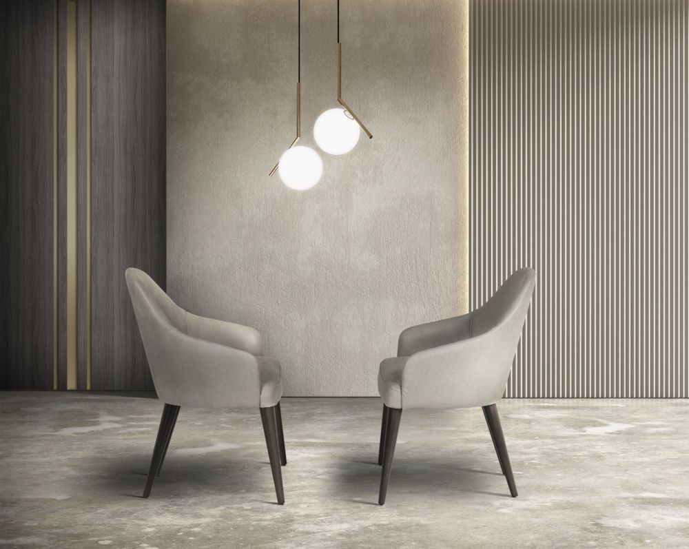 Product photograph of Stone International Linda Leather Dining Armchair from Choice Furniture Superstore.