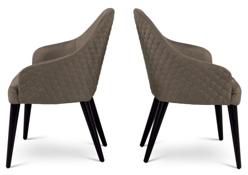 Product photograph of Stone International Linda Leather Dining Armchair from Choice Furniture Superstore.