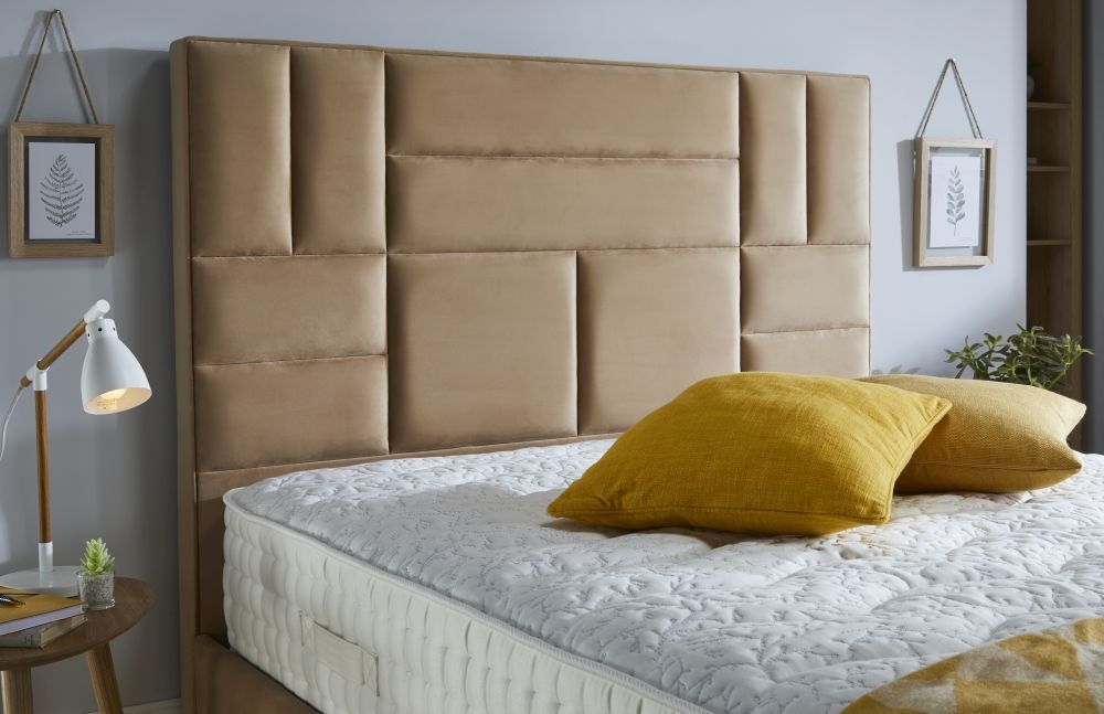 Product photograph of Hyder Zara Fabric Bed from Choice Furniture Superstore.