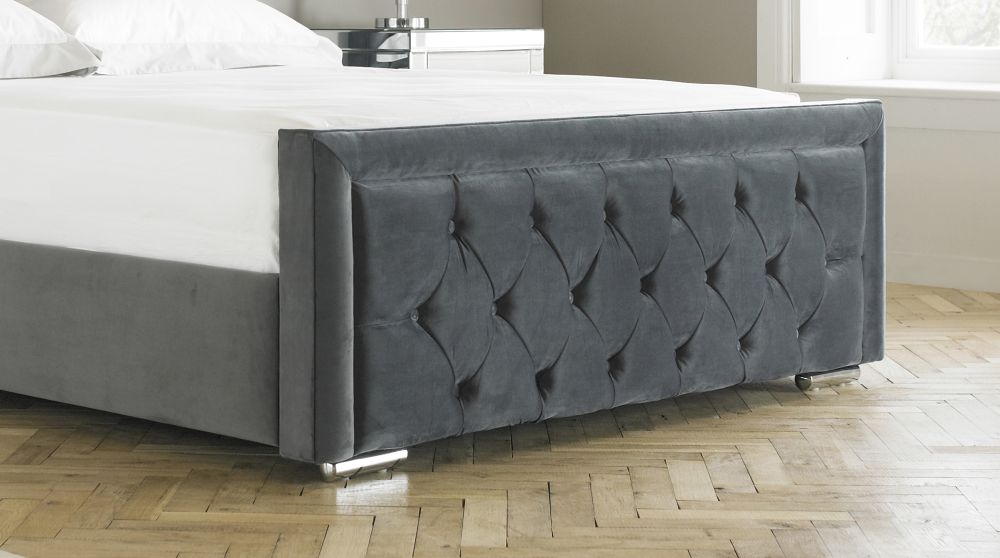 Product photograph of Hyder Sandringham Fabric Bed from Choice Furniture Superstore.