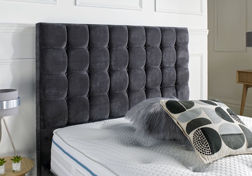 Product photograph of Hyder Kensington Fabric Bed from Choice Furniture Superstore.