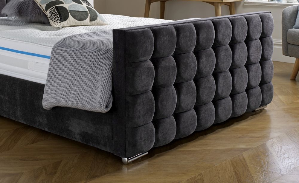 Product photograph of Hyder Kensington Fabric Bed from Choice Furniture Superstore.