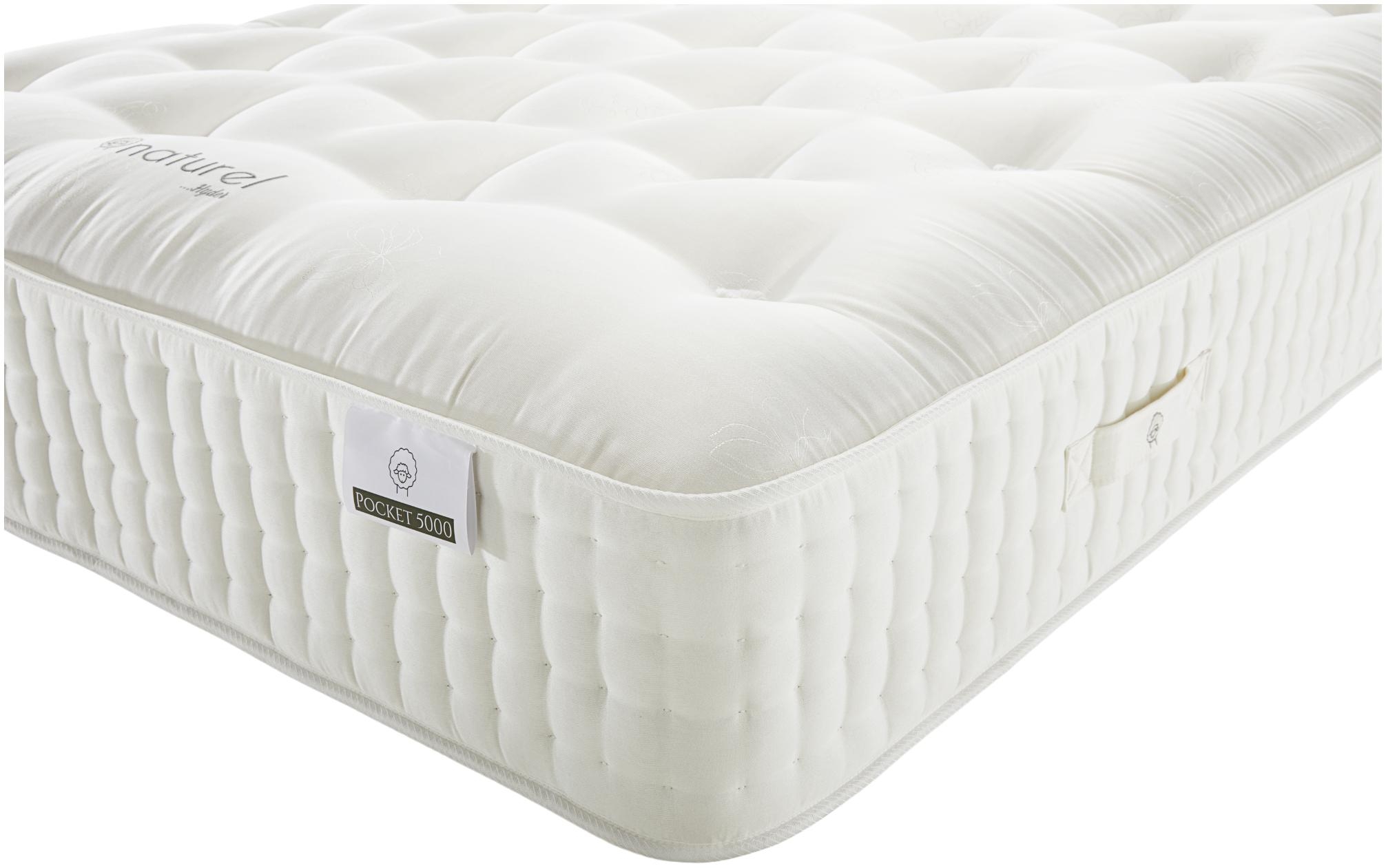 Product photograph of Hyder Naturel 5000 Pocket Spring Mattress from Choice Furniture Superstore.