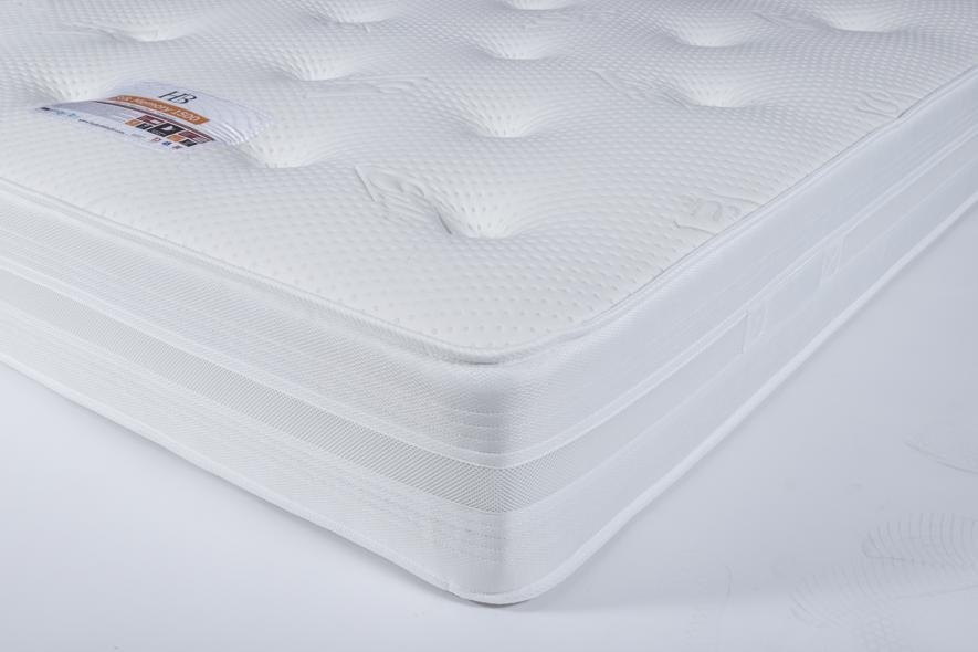 Product photograph of Hyder Silk 1500 Pocket Spring Mattress from Choice Furniture Superstore.