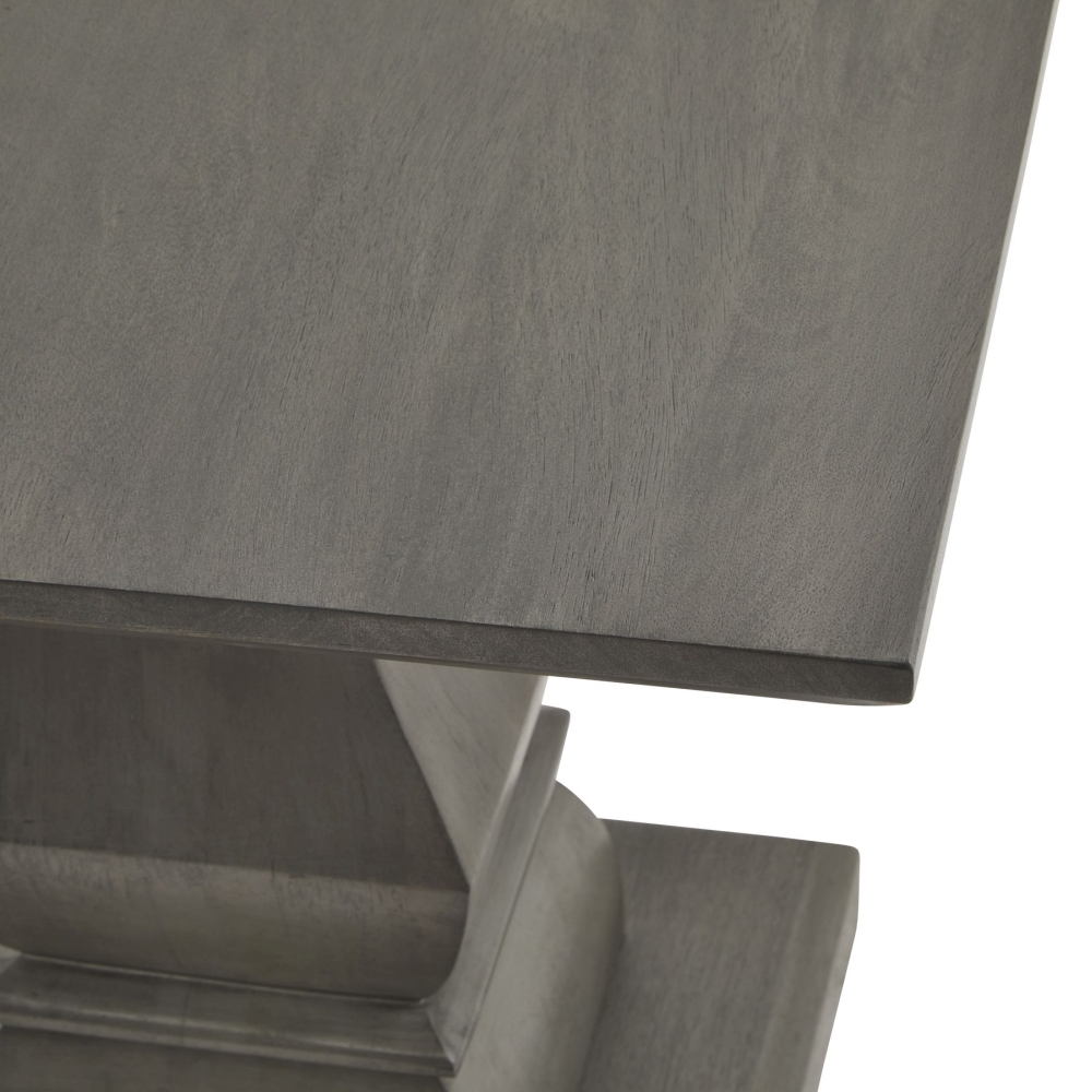 Product photograph of Hill Interiors Lucia Collection Grey Side Table from Choice Furniture Superstore.
