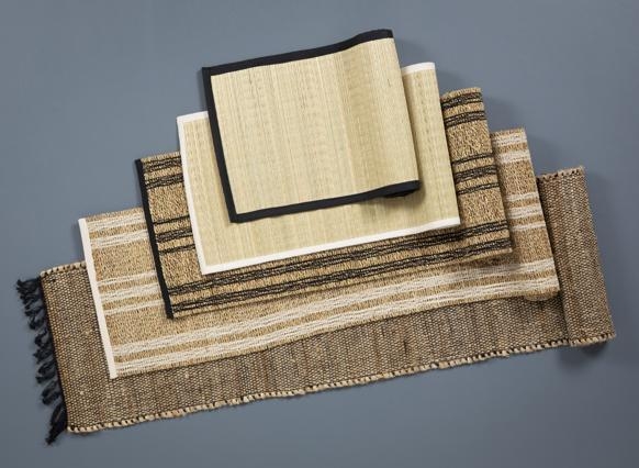 Product photograph of Clyde Jute Cotton Table Runner - 35cm X 180cm from Choice Furniture Superstore.