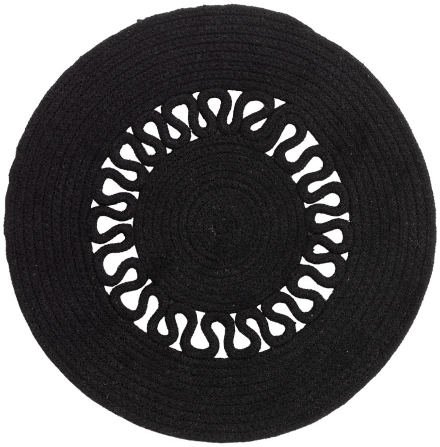 Product photograph of Nene Round Cotton Spiral Placemats from Choice Furniture Superstore.