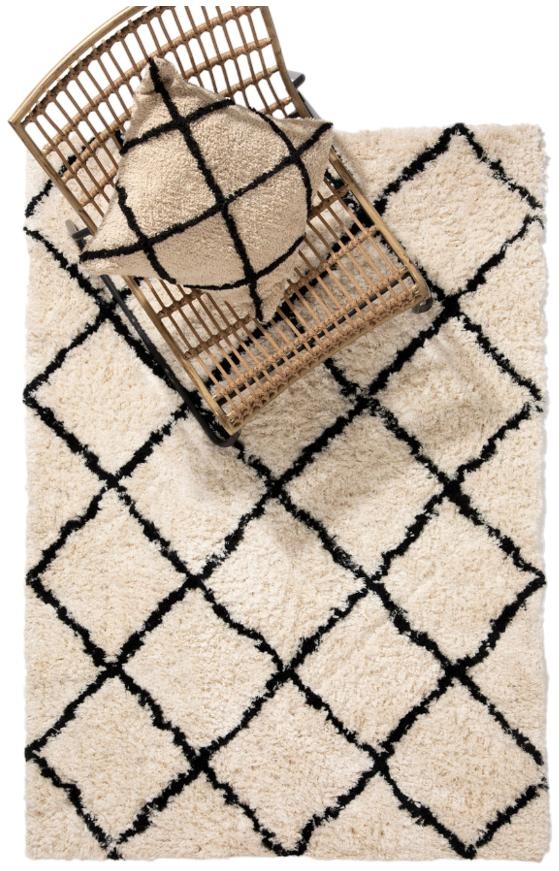 Product photograph of Tahira Cream Cotton Rug - Set Of 2 from Choice Furniture Superstore.