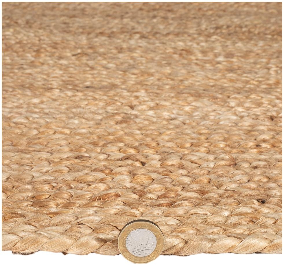 Product photograph of Stockport Natural Jute Reversible Rug - Set Of 2 from Choice Furniture Superstore.