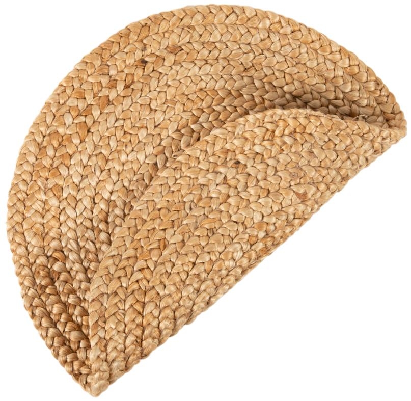 Product photograph of Heaton Natural Jute Round Rug - Set Of 3 from Choice Furniture Superstore.