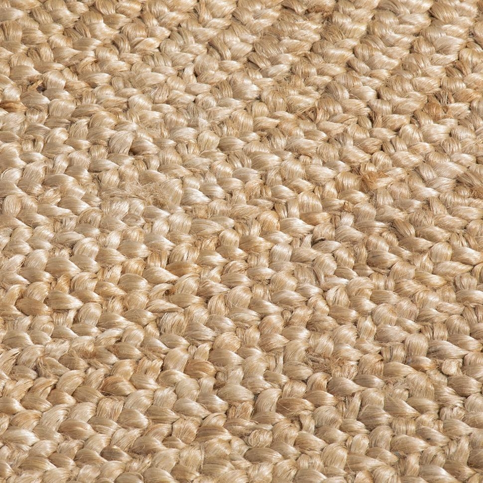 Product photograph of Heaton Natural Jute Round Rug - Set Of 3 from Choice Furniture Superstore.